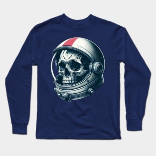 skull astronaut Long Sleeve T-Shirt